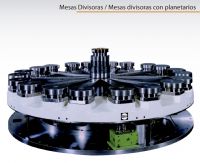 Mesas Divisoras / Mesas divisoras con planetarios  MESAS ROTATORIAS  FIBRO